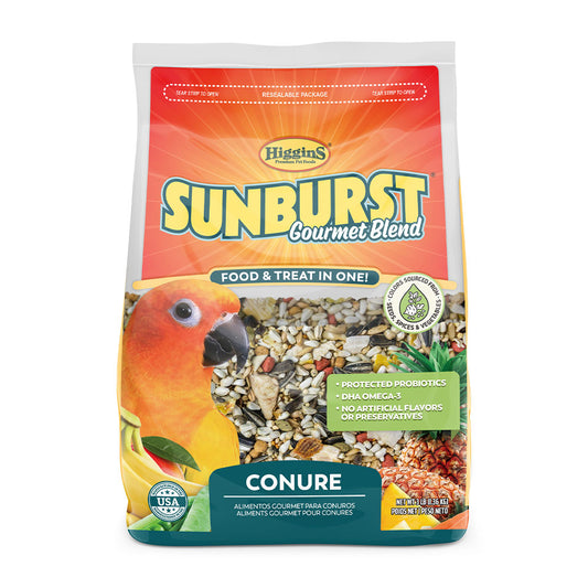 Higgins® Sunburst® Gourmet Blend Conures Food 3 Lbs