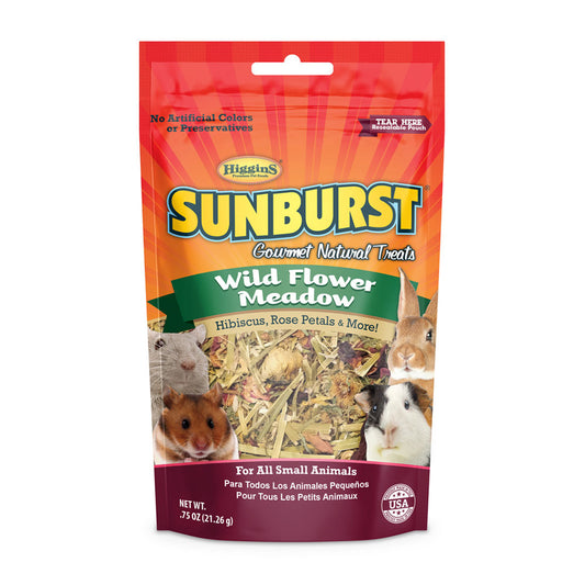 Higgins® Sunburst® Wild Flower Meadow Gourmet Natural Treats for All Small Animals 0.75 Oz