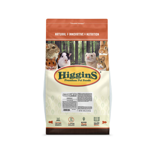 Higgins® Sunburst® Gourmet Blend Chinchilla Food 25 Lbs