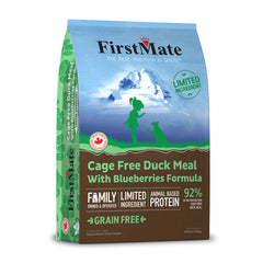 FirstMate™Limited Ingredient Cage Free Duck with Blueberries Cat Food 10lb