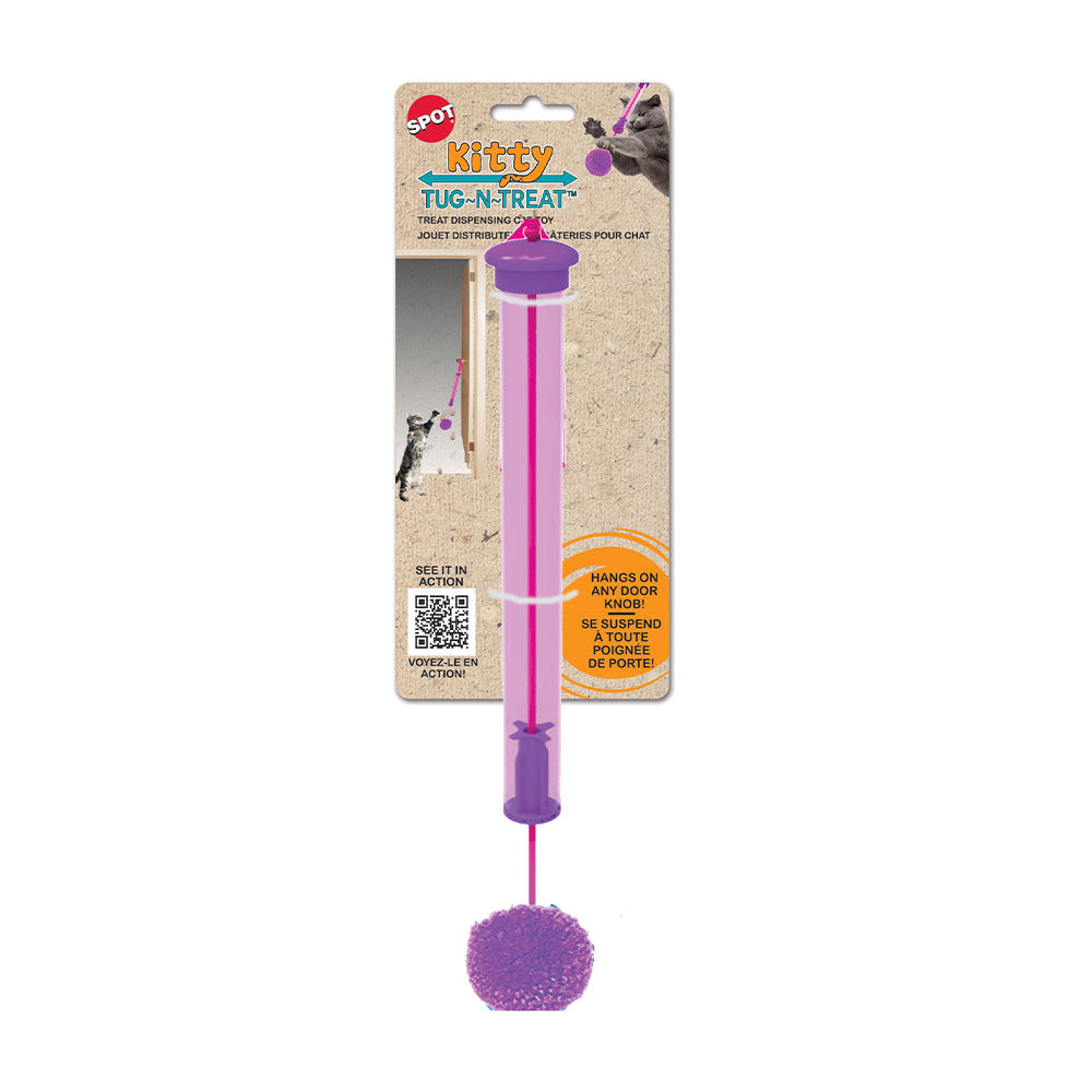 Spot® Kitty Tug 'N Treat with Catnip Cat Toy 20"