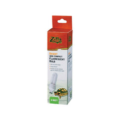 Zilla® Desert Mini Compact Fluorescent Bulb 6 Watt 1.375 X 1.375 X 5.625 Inch