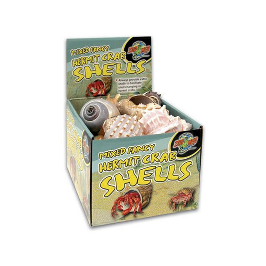 Zoo Med Laboratories Fancy Hermit Crab Shells 24 Count