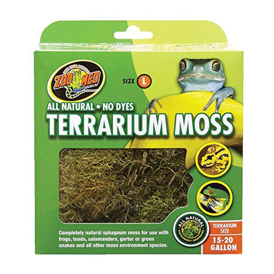 Zoo Med Laboratories Reptiles & Amphibian Terrarium Moss 15-20 Gal