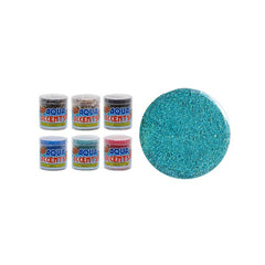 Zoo Med Laboratories Aqua Accents Decorative Aquarium Substrates Terminator Teal Sand Color 0.5 Lbs