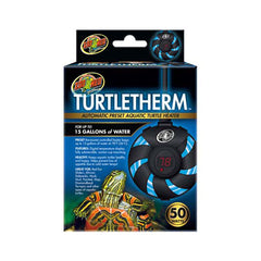 Zoo Med Laboratories TurtleTherm™ Automatic Preset 50 Watt Aquatic Turtle Heater Upto 15 Gal Water