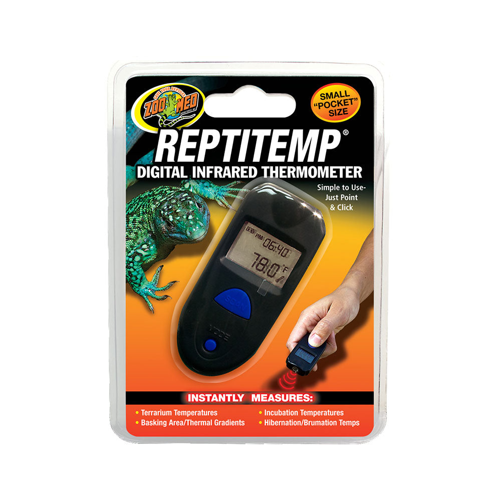 Zoo Med Laboratories ReptiTemp® Reptiles Digital Infrared Thermometer