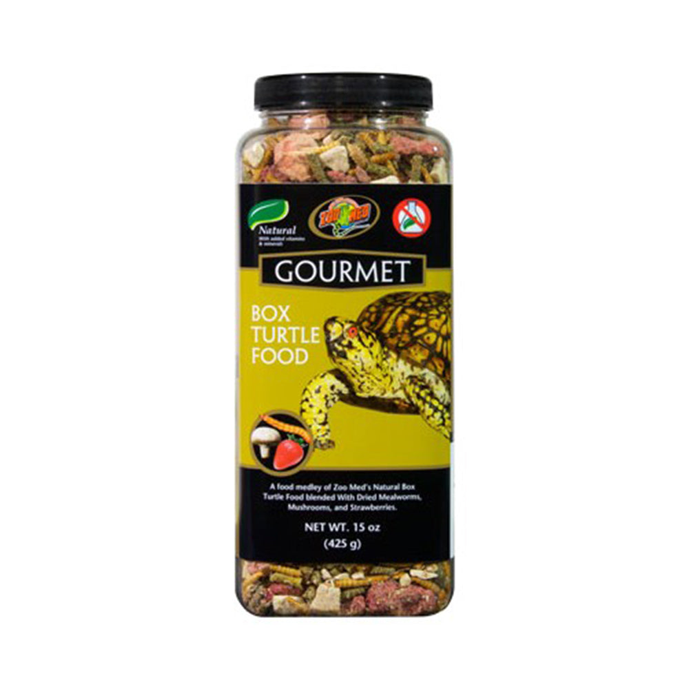 Zoo Med Laboratories Gourmet Box Turtle Food 15 Oz