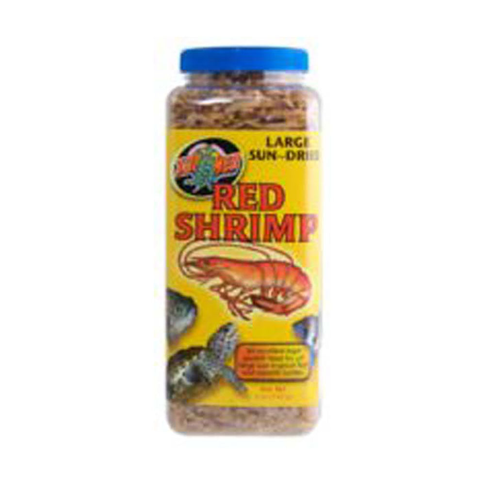 Zoo Med Laboratories Large Aquatic Sun-Dried Red Shrimp 5 Oz