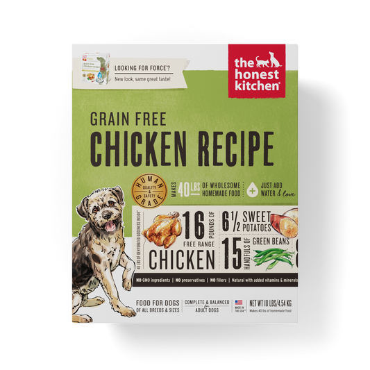 The Honest Kitchen Grain Free Chicken Recipe Dehydrated Dog Food