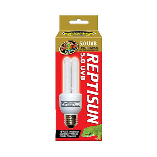 Zoo Med Laboratories Reptisun® 5.0 UVB Mini Compact Fluorescent