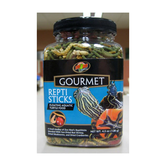 Zoo Med Laboratories Gourmet Reptisticks™ Floating Aquatic Turtle Food 4.5 Oz