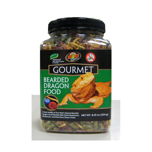 Zoo Med Laboratories Gourmet Bearded Dragon Food 8.25 Oz