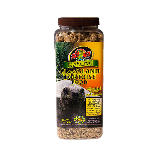 Zoo Med Laboratories Natural Grassland Tortoise Food 15 Oz