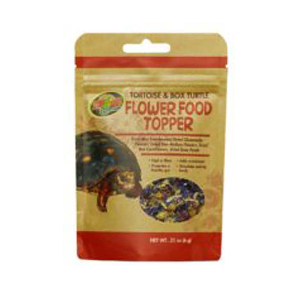 Zoo Med Laboratories Tortoise & Box Turtle Flower Food Topper 0.21 Oz