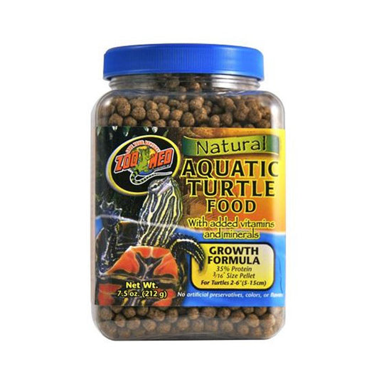 Zoo Med Laboratories Growth Formula Natural Aquatic Turtle Food 1.85 Oz