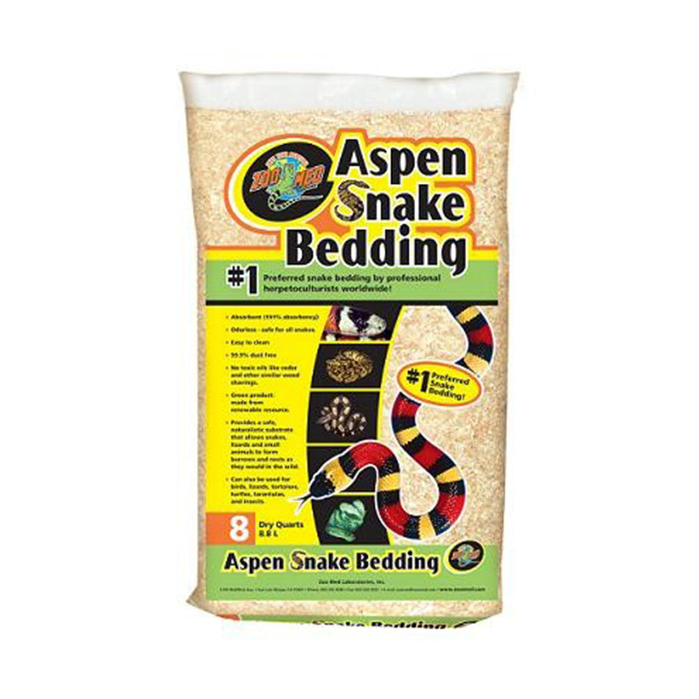 Zoo Med Laboratories Aspen Snake Bedding 4 Quartz