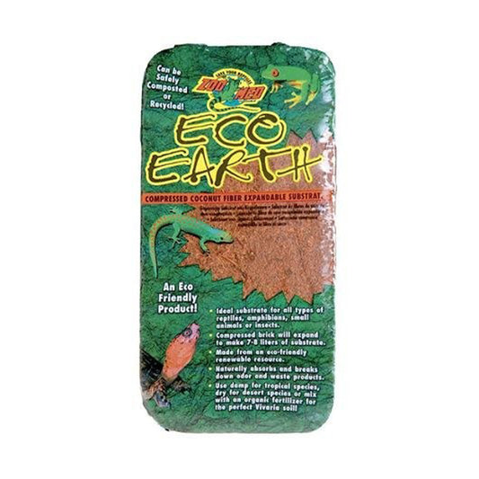 Zoo Med Laboratories Eco Earth™ Coconut Fiber Substrate 8 Quartz