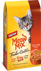 Meow Mix Tender Salmon and White Meat Chicken Flavors Dry Cat Food