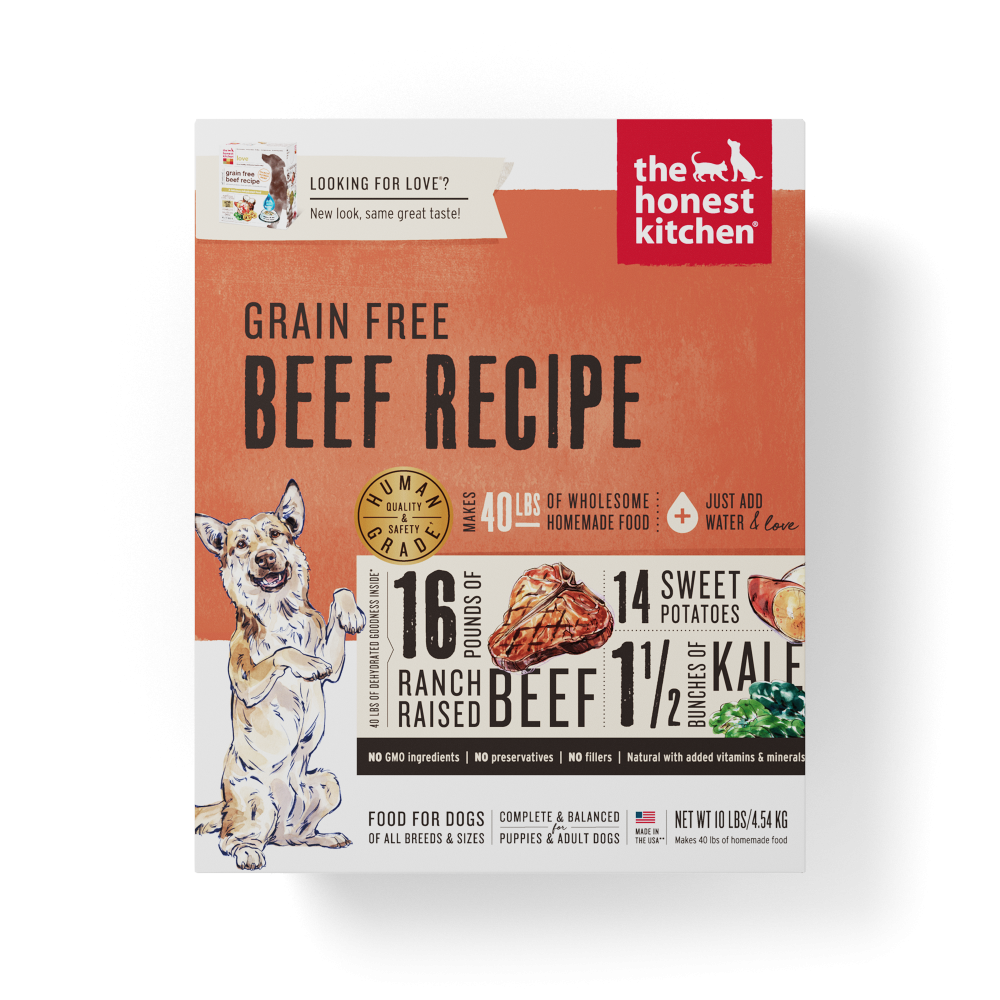 The Honest Kitchen LOVE Grain Free Beef All Life Stages Dog Food