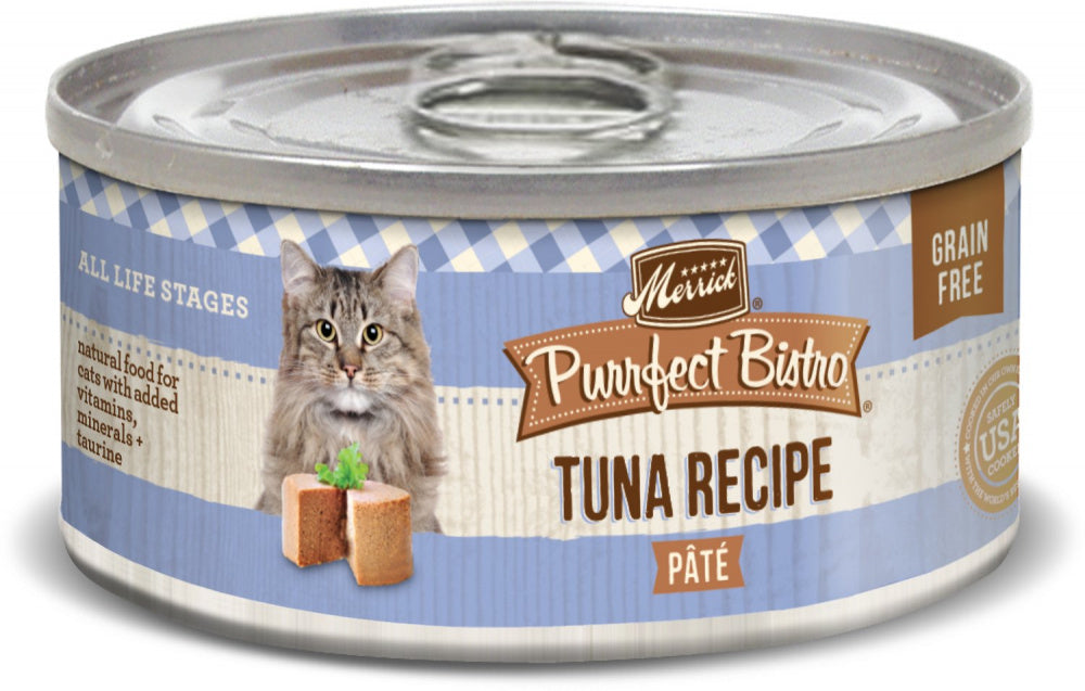 Merrick Purrfect Bistro Tuna Pate Grain Free Canned Cat Food