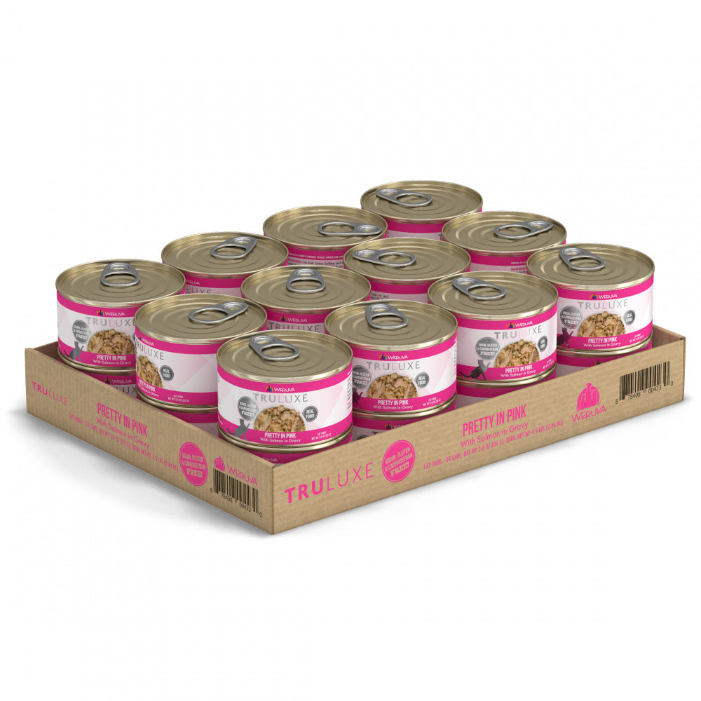 Weruva TRULUXE Pretty In Pink with Salmon in Gravy Canned Cat Food