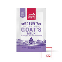 The Honest Kitchen Daily Boosters Probiotic Goat's Milk Liquid Treat for Dogs and Cats