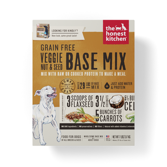 The Honest Kitchen Grain Free Veggie, Nut & Seed Recipe Dog Food Base Mix