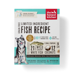 The Honest Kitchen Limited Ingredient Grain Free Fish Recipe Dehydrated Dog Food