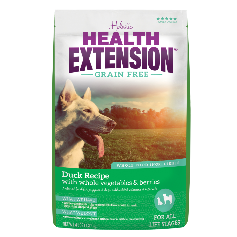 Health Extension Grain Free Duck Recipe Dry Dog Food