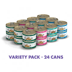 Weruva TruLuxe Grain Free TruSurf Canned Cat Food Variety Pack