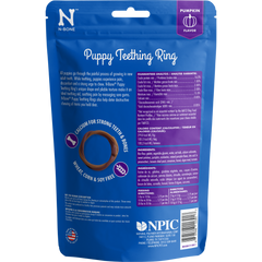 N-Bone Puppy Teething Rings Pumpkin Flavor Dog Treats