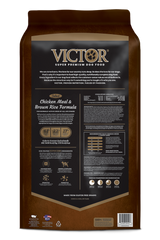 Victor Select Chicken Meal & Brown Rice Formula Dry Dog Food