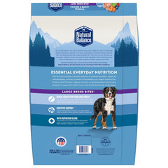 Natural Balance Original Ultra Chicken & Barley Formula Large Breed Bites Dry Dog Food