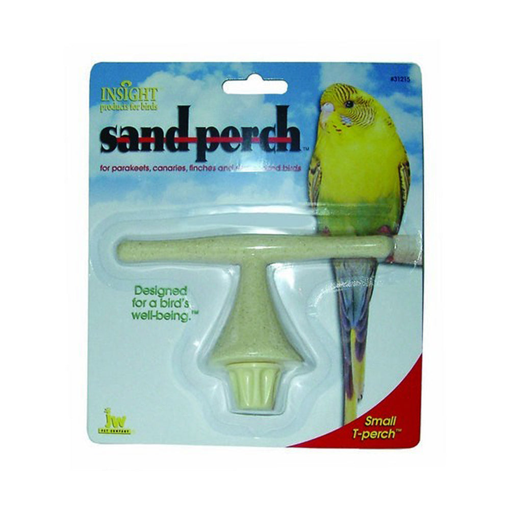 JW® Sand Perch T Perch Bird Toys Color Small