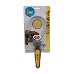 JW® Gripsoft® Shedding Blade Gray/Yellow Color Regular