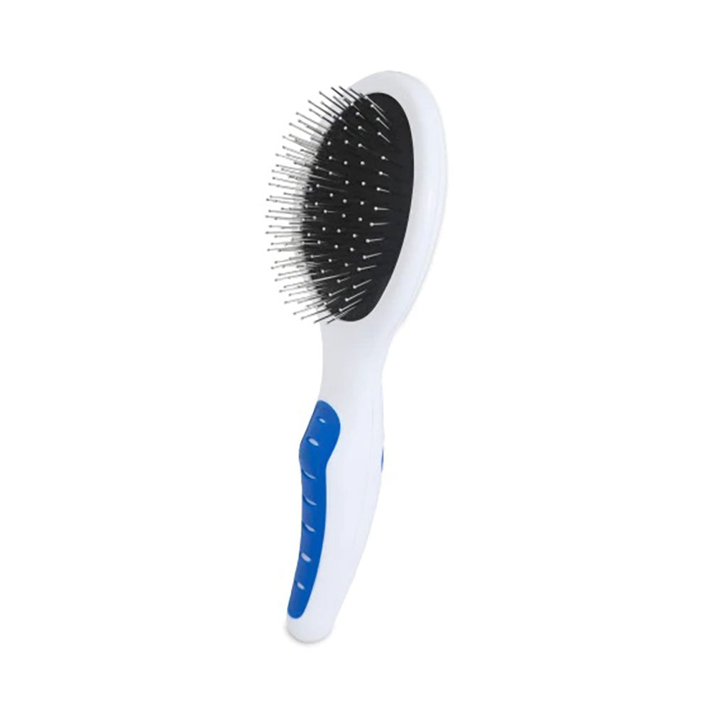 JW® Gripsoft® Pin Brush Gray/Yellow Color Small