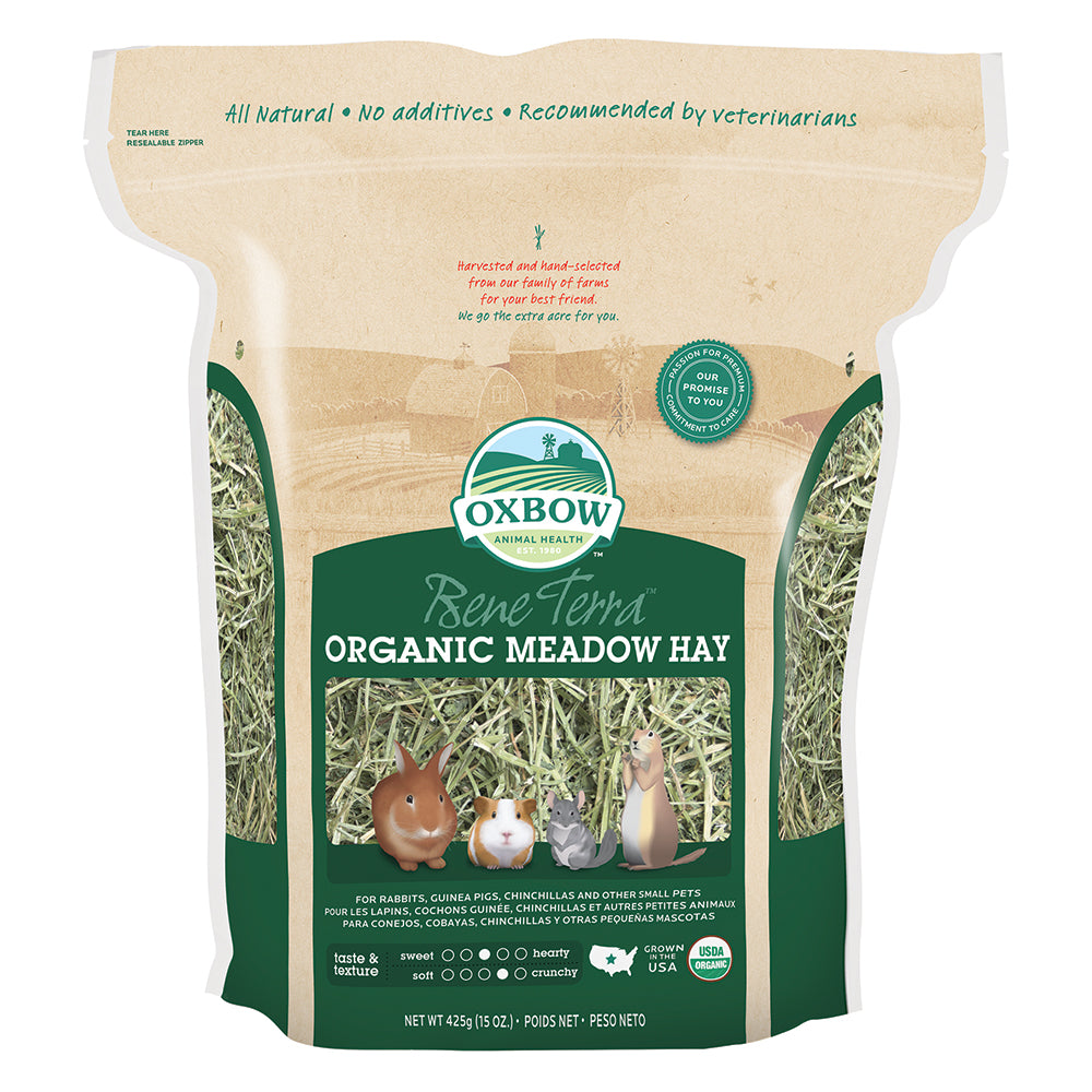 Oxbow Animal Health® Organic Meadow Hay 15 Oz