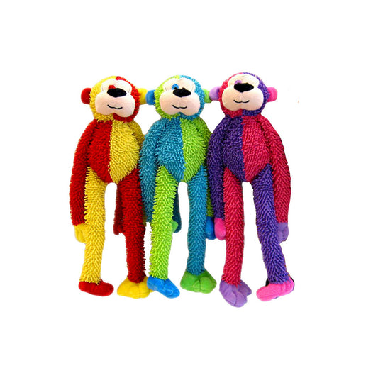 Multipet Multi-Crew™ Monkey Dog Toys Assorted Color 17 Inch