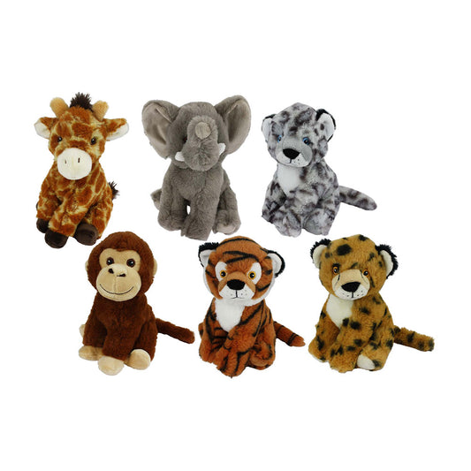 Multipet™ Eco Safari 8 Inches Dog Toy - Assorted Animals