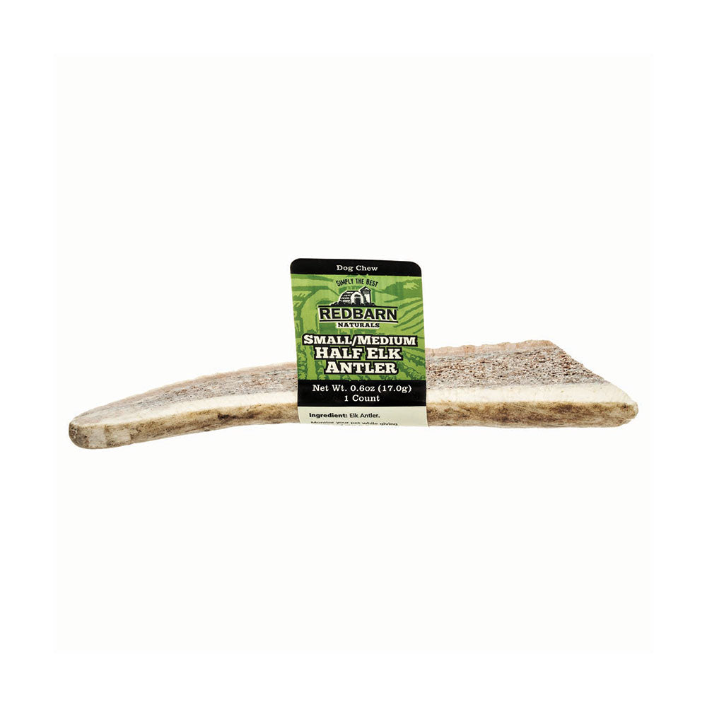 Redbarn® Half Elk Antler Dog Chews 0.6 Oz X Small/Medium