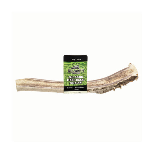 Redbarn® Grain Free Half Deer Antler Dog Chews 1.4 Oz X X-Large