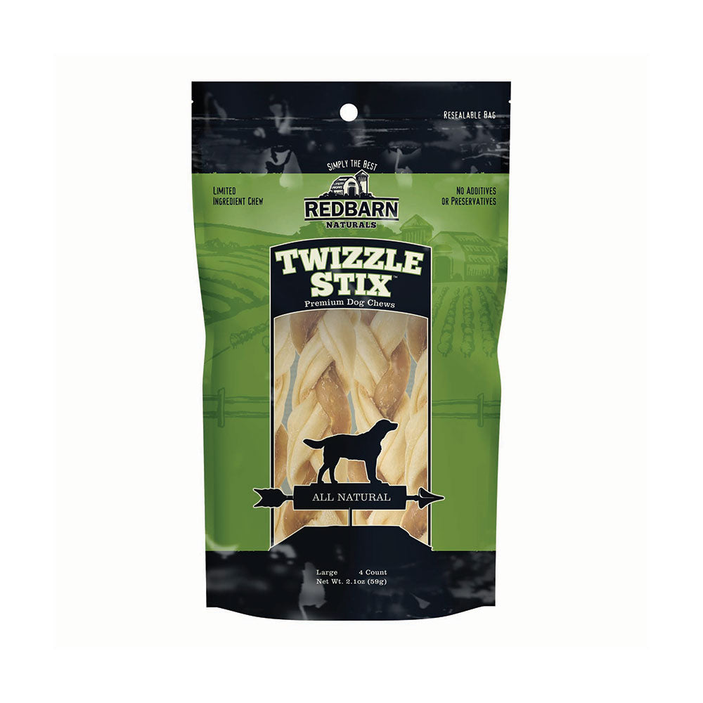 Redbarn® Twizzle Stix™ Chewy Dog Treats 7 Inch 4 Pack